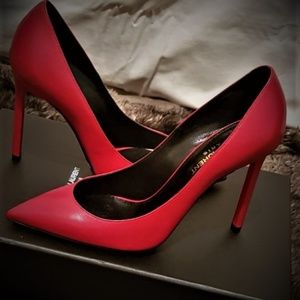 YSL Classic Red  Zoe Stilettos